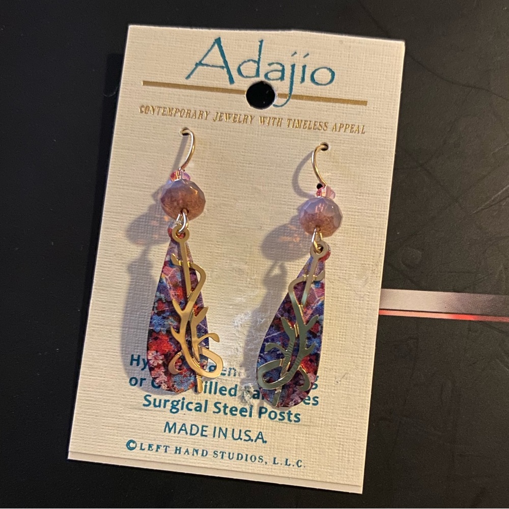 New, Adajio, Dangle Earrings